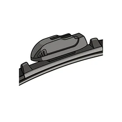Adapter A: U-Hook wiper arm fitting (drawing)