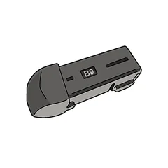Adapter B9: B9 Adapter wiper arm fitting (drawing)