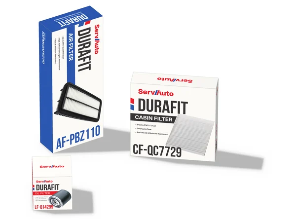 DuraFit oil, air and cabin filter boxes
